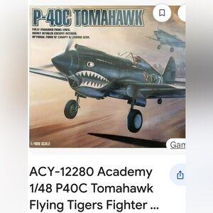 Academy P-40C “Flying Tigers “Model Kit